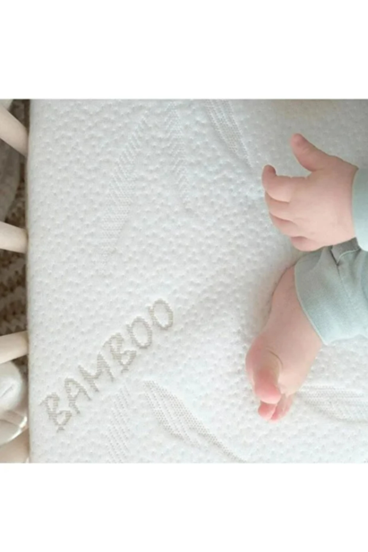 Genel Markalar Mc.pierobaby Ortopedik Bambu Bebek Yatağı Park Beşik Yatağı Çocuk Yatakları Oyun Parkı Yatağı fotoğrafı 4 (önizleme)