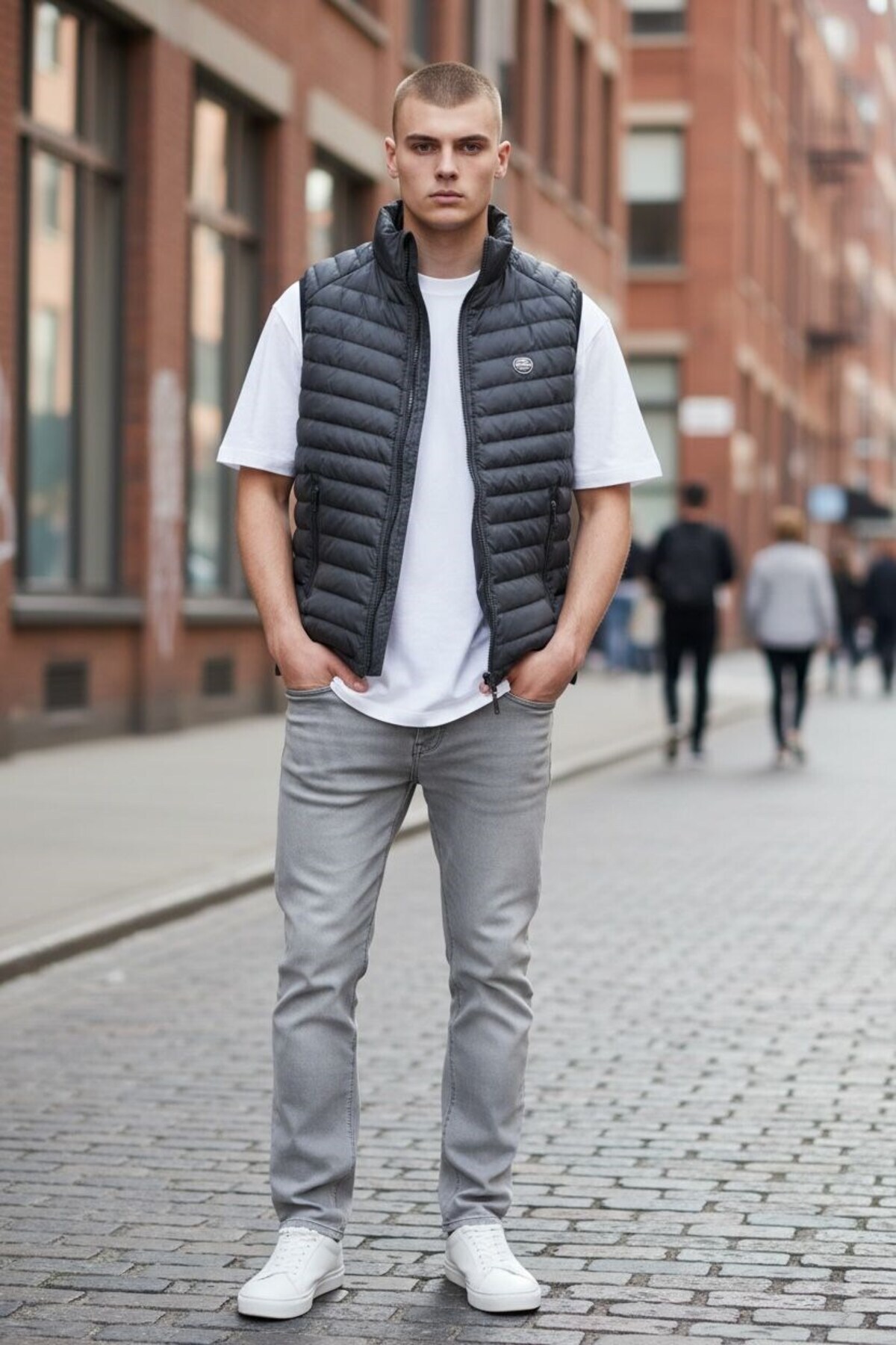 Plus Scorpion  Erkek Şişme Mevsimlik Yelek – Hafif, Fermuarlı, Şık ve Rahat (S-XXL) - Görsel 3