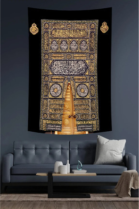 Nivendi Kabe Kapısı Kumaş Duvar Örtüsü Ev Dekorasyon Duvar Halısı Tapestry