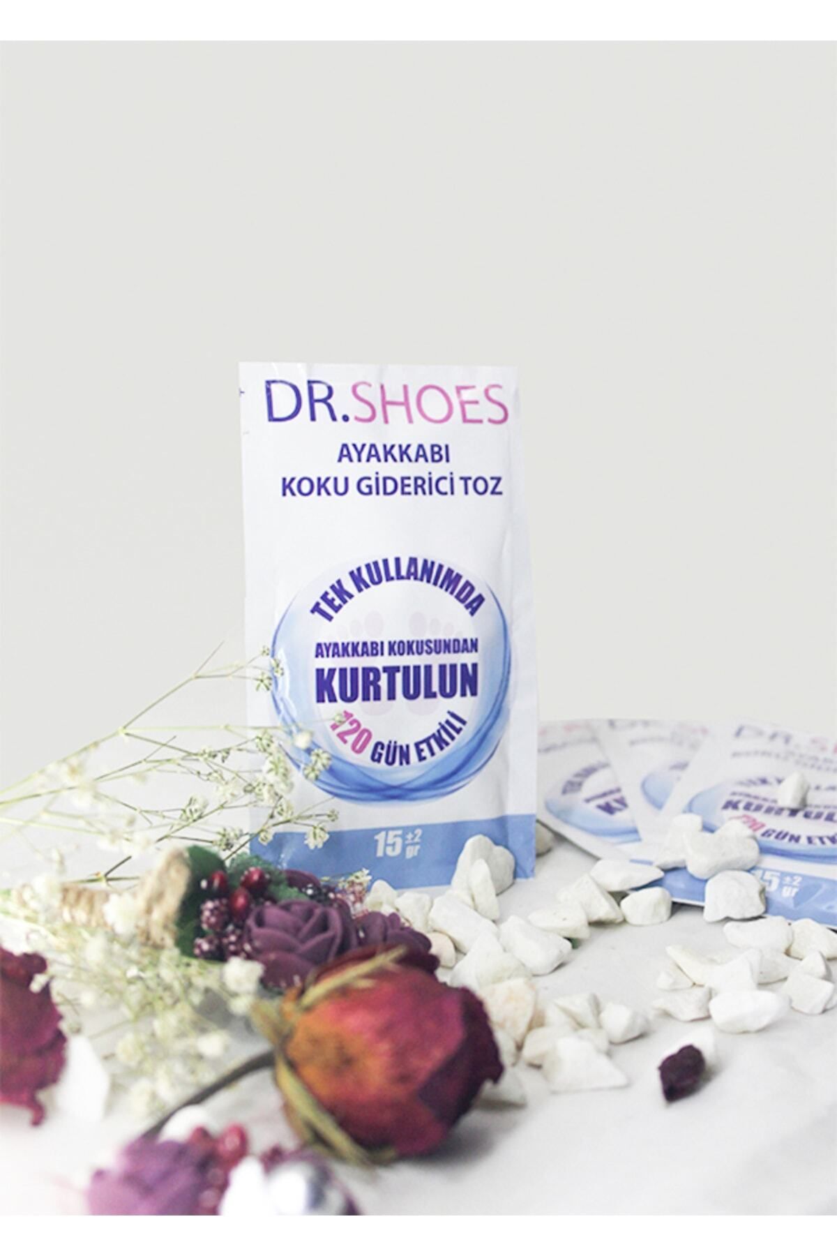 DR. SHOES 5 Adet Ayak Koku Giderici - Ayakkabı Koku Giderici Toz 120 Gün Etkili.DR.SHOES ile Ayak Kokusuna Son fotoğrafı 3 (önizleme)
