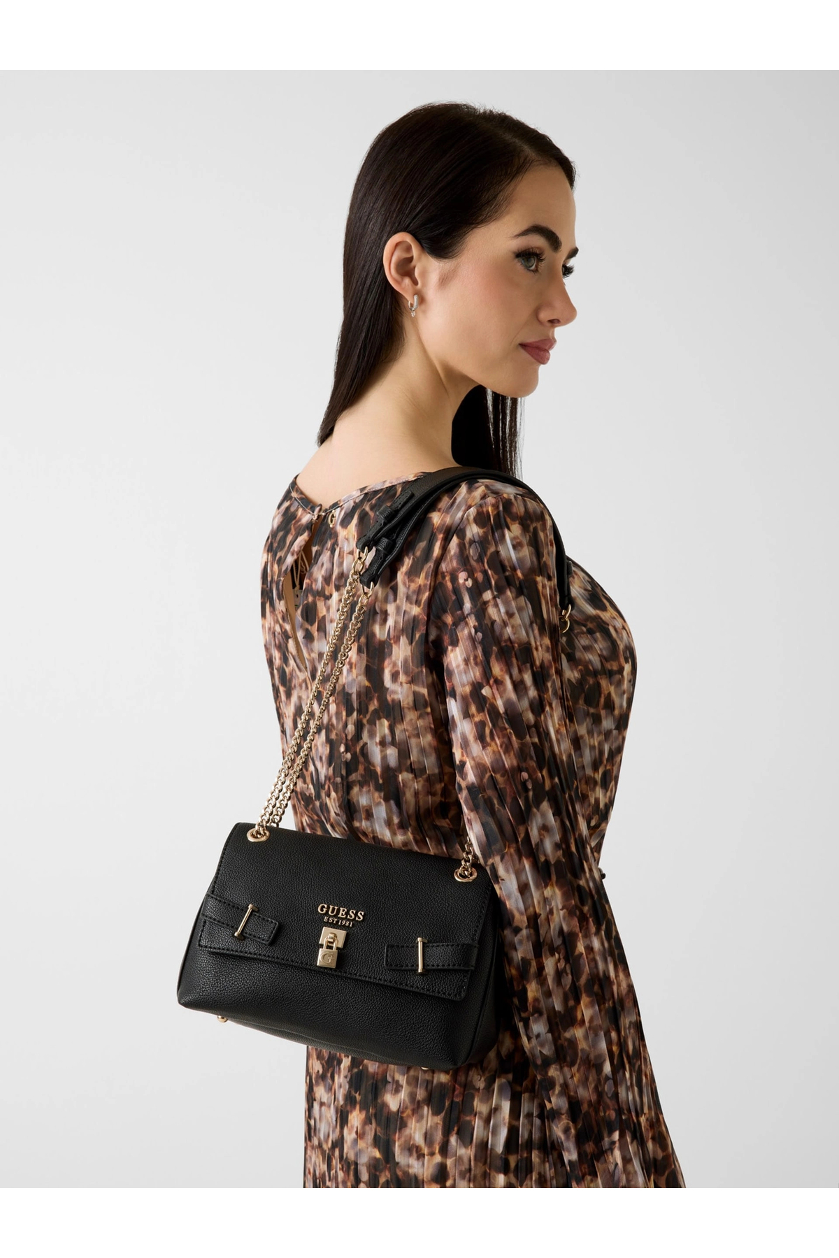 گس کیف رودوشی مشکی زنانه یسبا مدل HWBG7833210-BLA