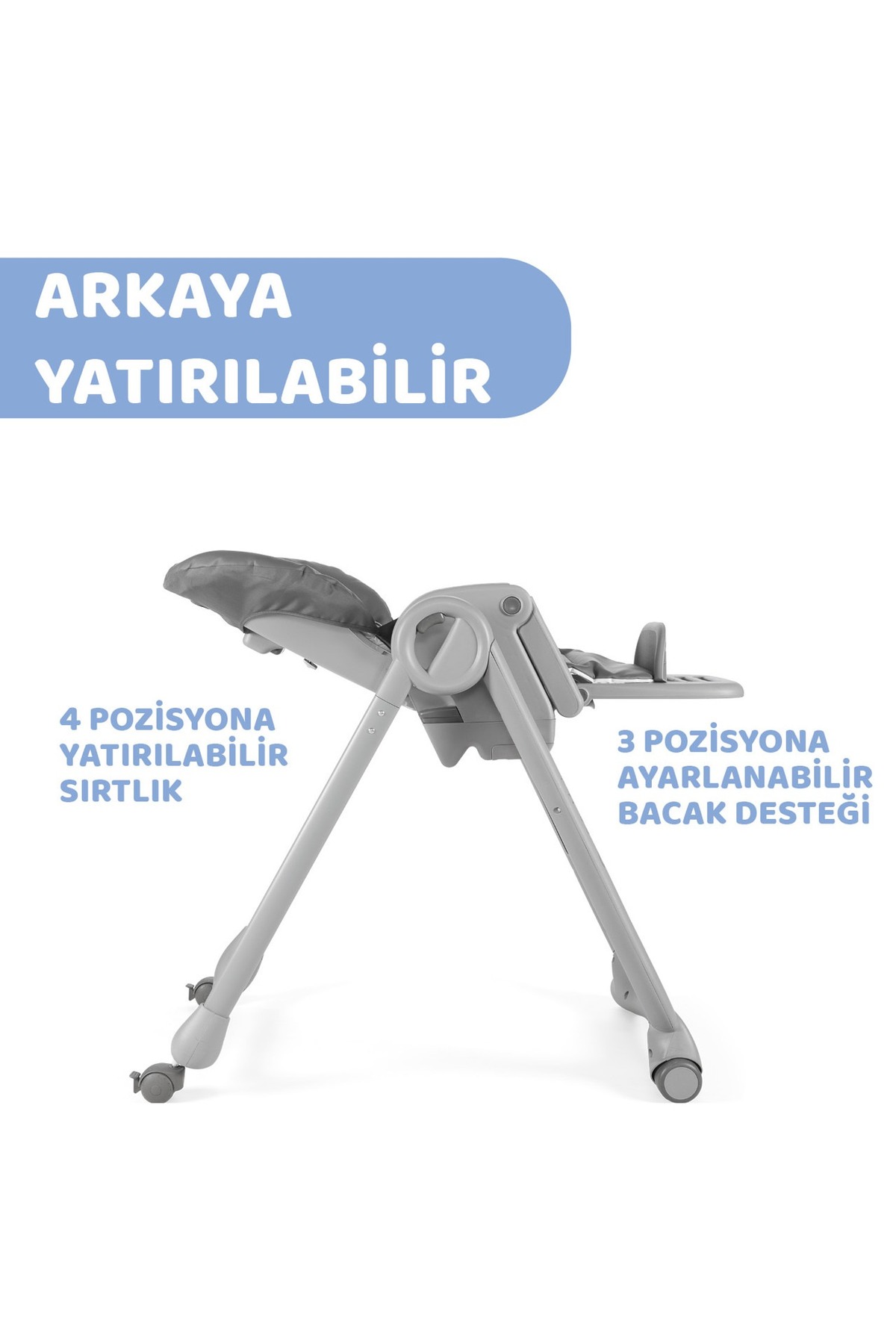 Chicco Polly Magic Mama Sandalyesi & Ana Kucağı Beslenme Seti HEDİYELİ fotoğrafı 7 (önizleme)