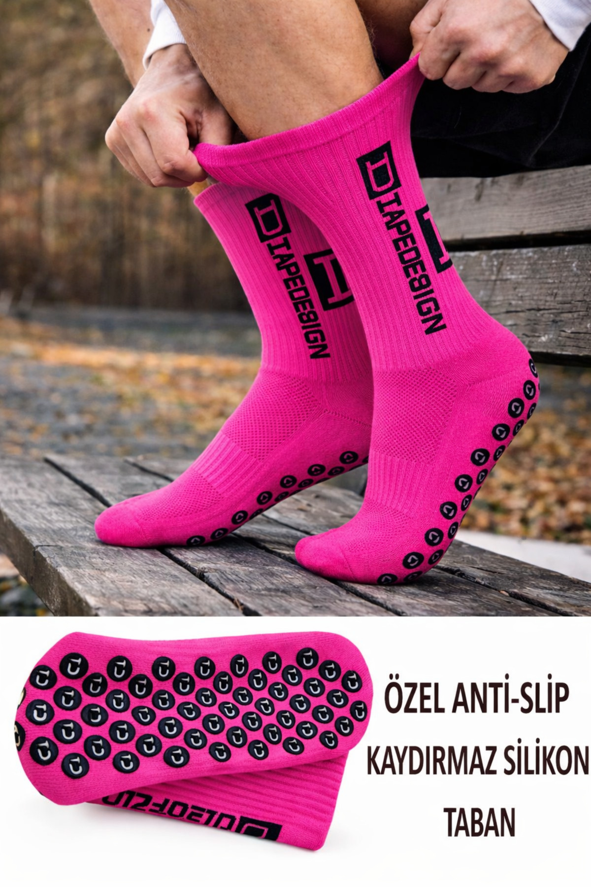 Anti-Slip Silicone Based Football Socks Rubber Towel Sole Seamless Match Athlete Leggings Carpet Field Match