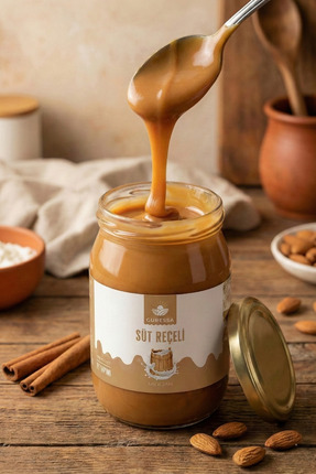 GURESSA Süt Reçeli 430 Gr (Doğal Ev Yapımı)