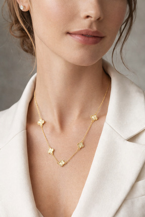 beyzarslanco Xuping One Cleef Model Yüksek Kalite Kolye