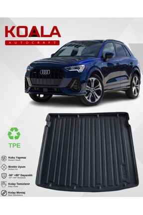 KoalaOtoTekstil Audi Q3 (2021 ve Sonrası) 3d Bagaj Havuzu