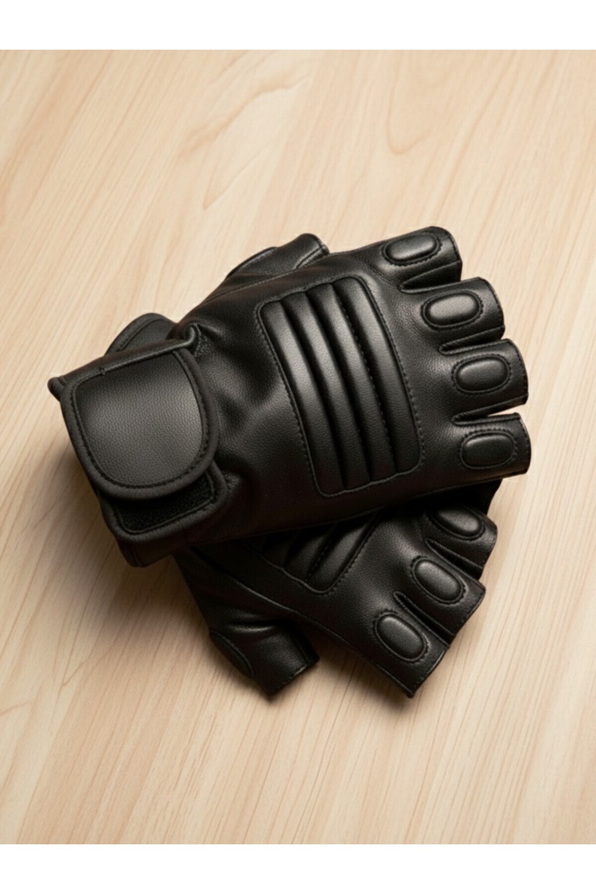 Algitsin O L A  Unisex Suni Deri Eldiven+Standart Beden+Şık tasarım - Görsel 6