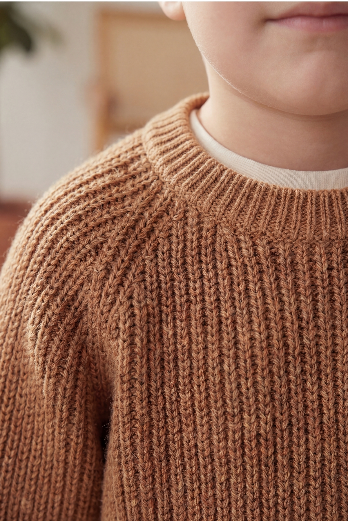 Babily Bebek Çocuk Dikişsiz Premium Triko Kazak Esnek Unisex Yumuşak Kalın fotoğrafı 3 (önizleme)