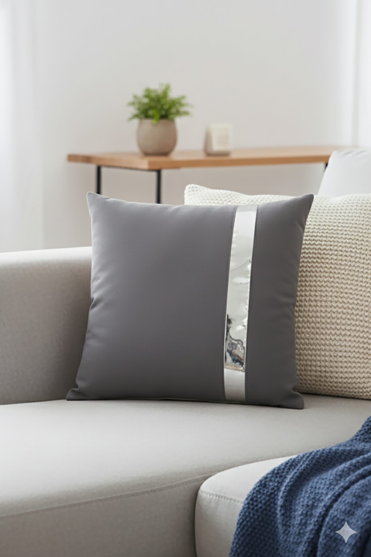 Mirror Skin Stain Resistant Cushion & Pillowcase