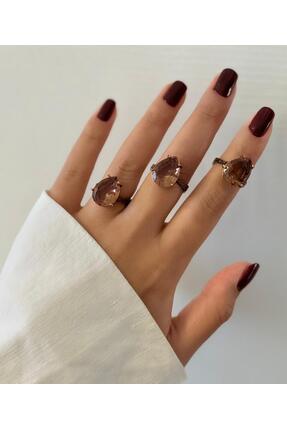 Ceso Accesories Zultanit Taşlı Bronz Yüzük