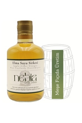 Nebia Meşe Fıçı %100 Doğal Elma Suyu Sirkesi 500 ml