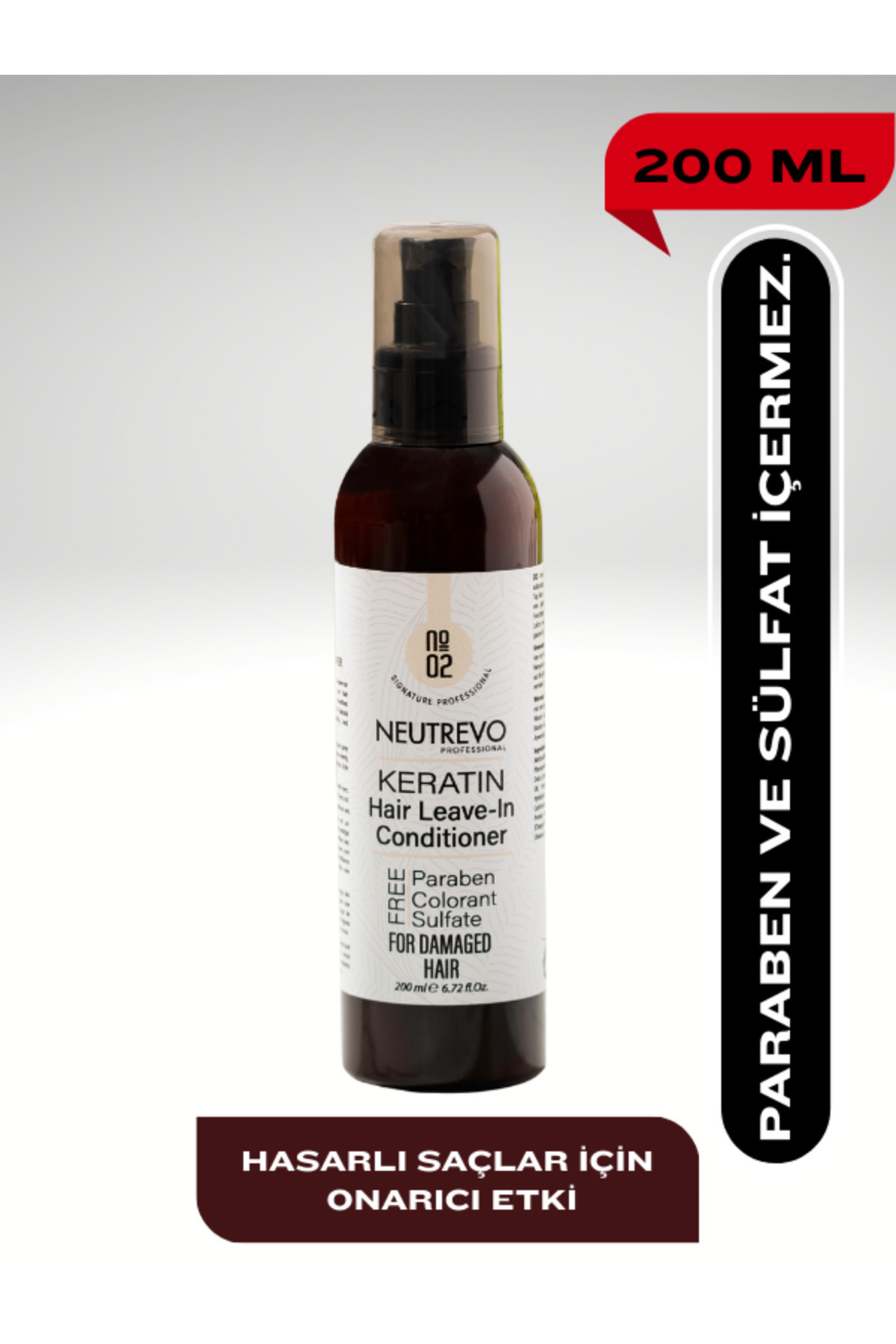 No:2 Saç Bakım Seti Keratin Serisi — NeutrevoNo2SET — تصویر 3 از 6