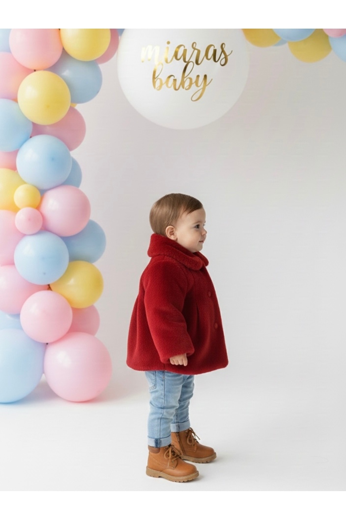 miaras baby KIZ ÇOCUK PELUŞ MONT fotoğrafı 3 (önizleme)