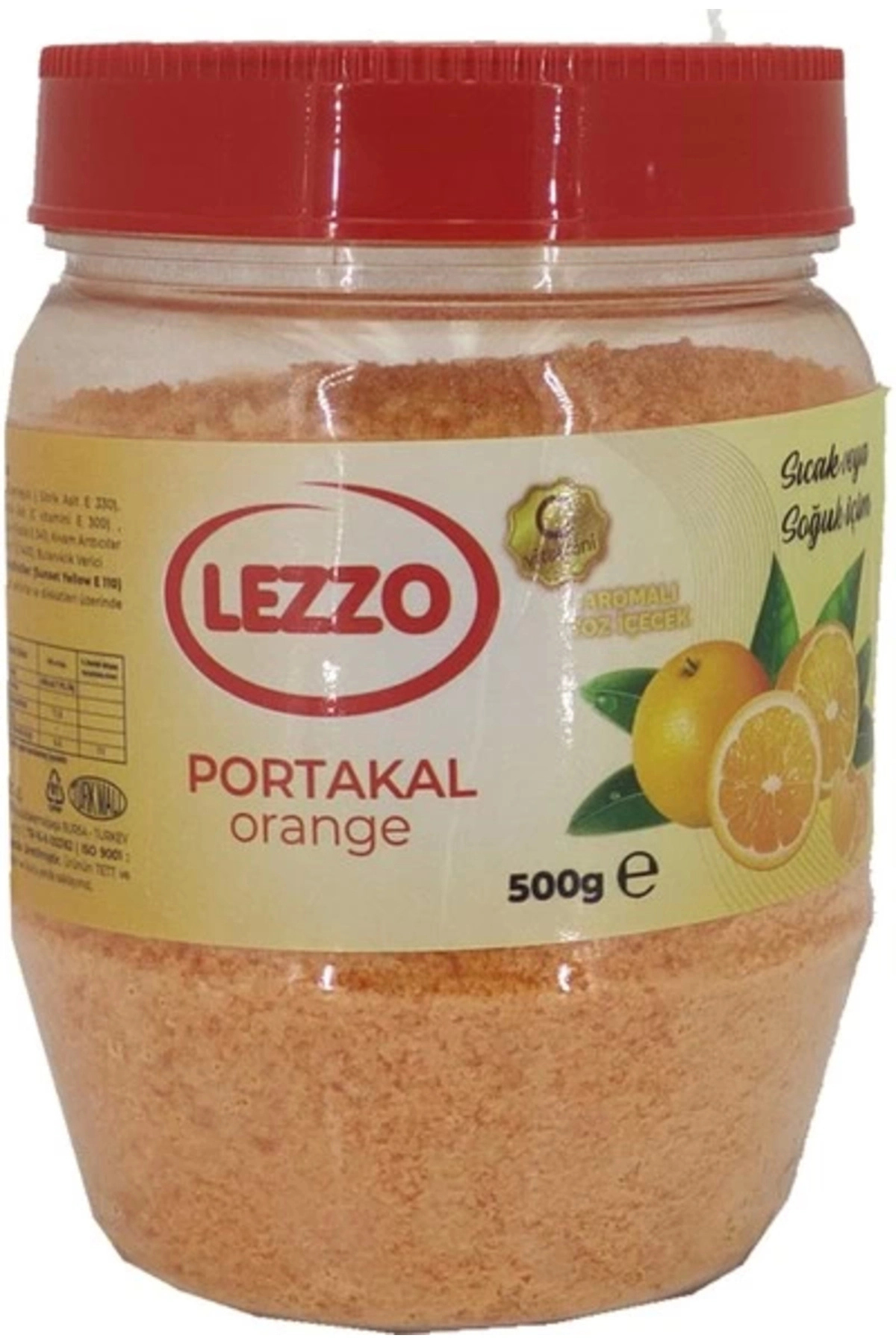 Genel Markalar Lezzo Portakal Toz Içecek ( Sıcak Ve Soğuk İçim) 500 Gr ...