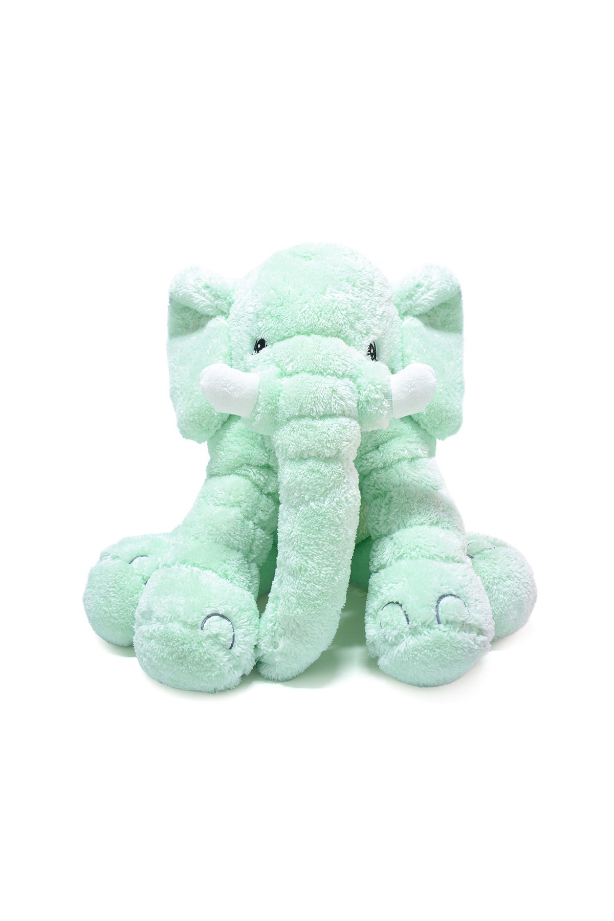 Pandamkee Gold Uyku Arkadaşım Fil - Büyük Yumuşak Peluş Fil 65 Cm Su Yeşili fotoğrafı 2 (önizleme)