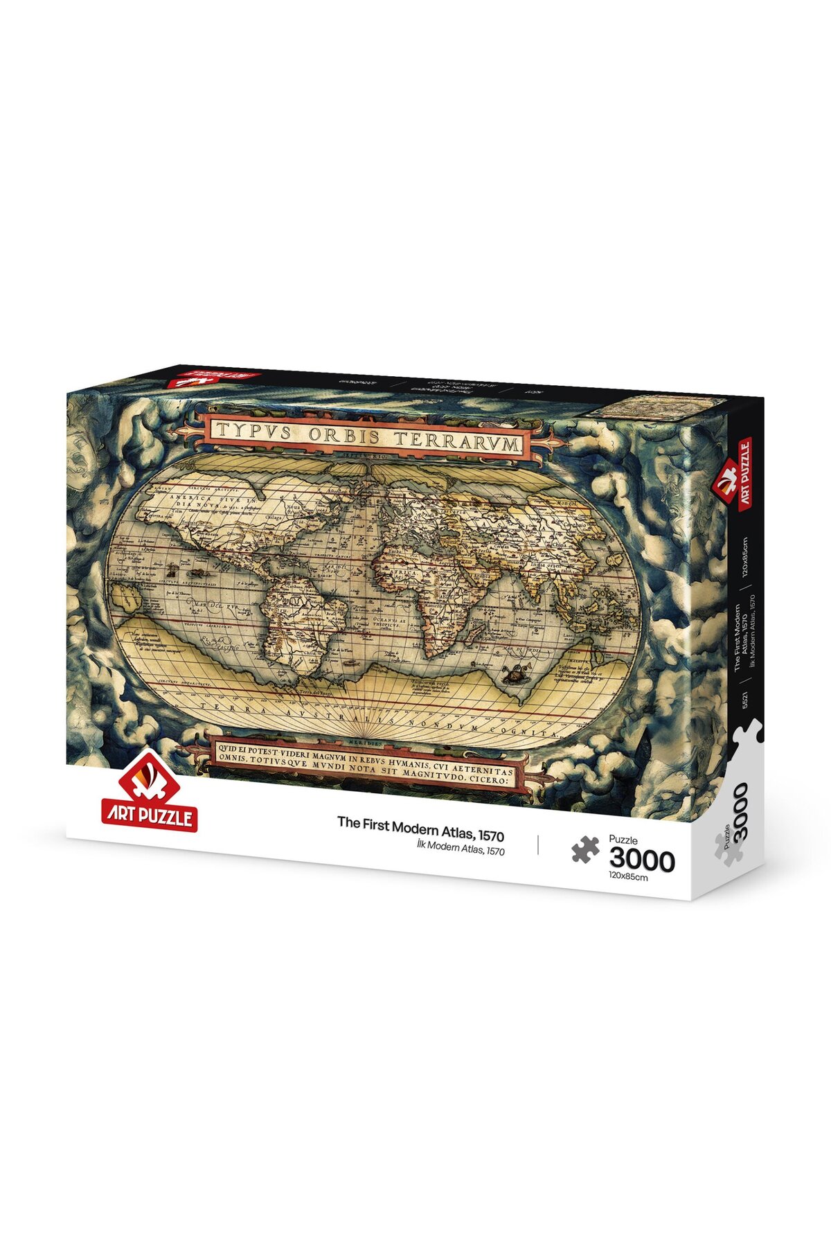 Art Puzzle İlk Modern Atlas,1570 3000 Parça Puzzle - Fiyatı, Yorumları