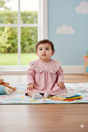 Andy Wawa Kız Bebek Elbise Dress Mon Petıt Amour AC26092