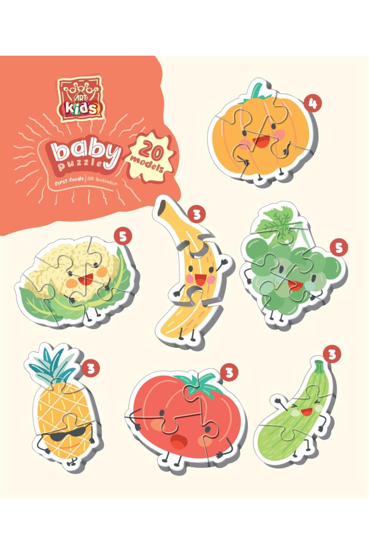 Art Puzzle Art Kids İlk Besinler Baby Puzzle fotoğrafı 2 (önizleme)