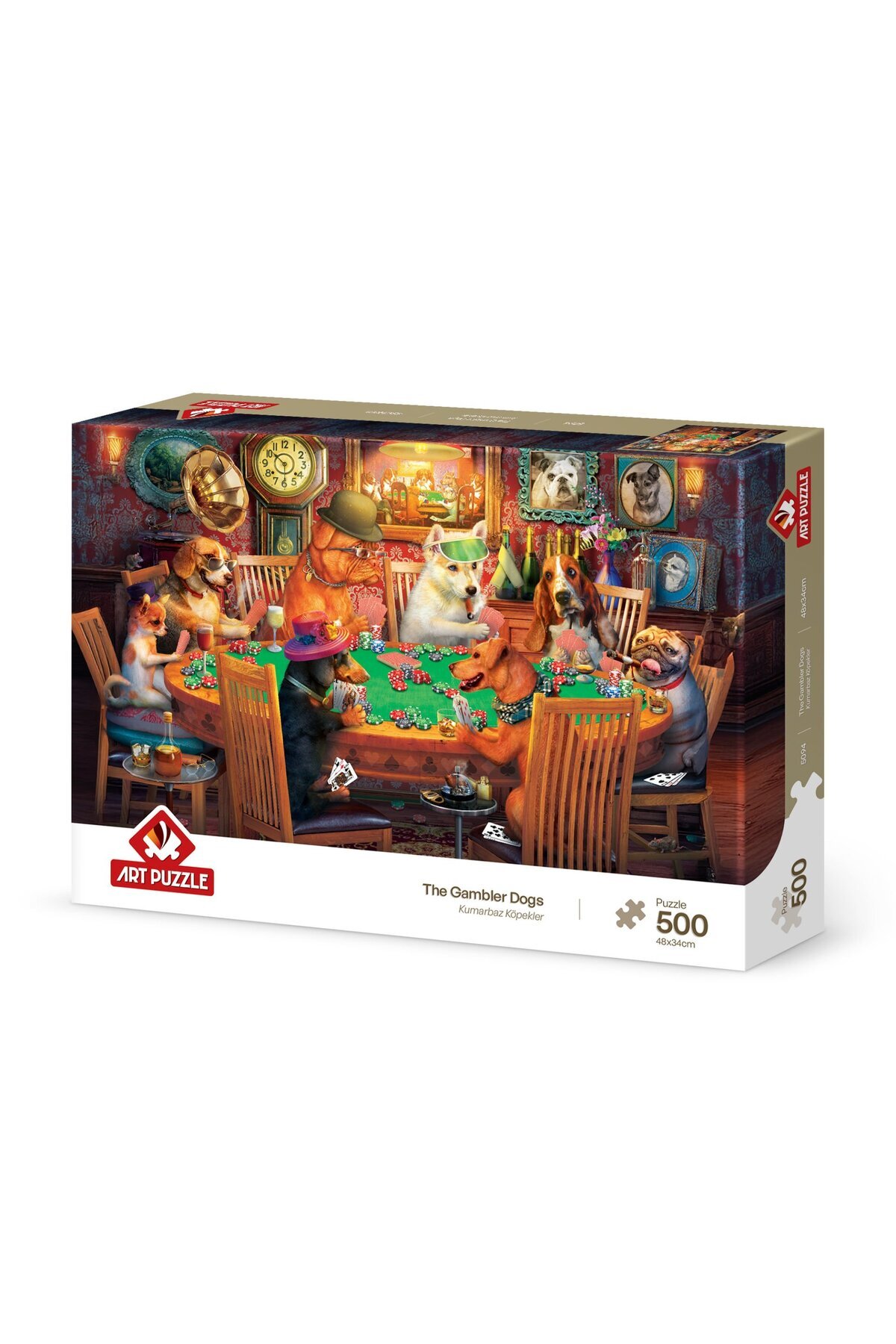 ゴアグラインド Spasm アルバムコレクション 5枚セット Art Puzzle Kumarbaz Köpekler 500 Parça Puzzle - Fiyatı, Yorumları