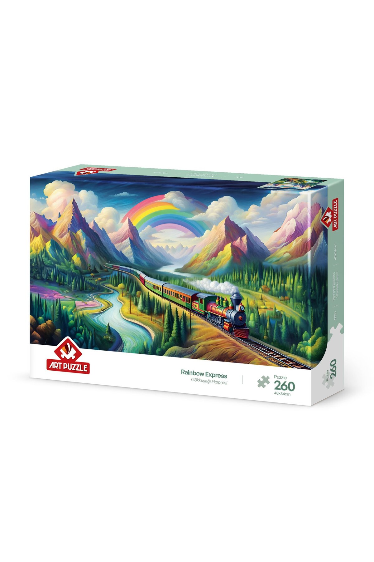 Art Puzzle Gökkuşağı Ekspresi 260 Parça Puzzle - Fiyatı, Yorumları