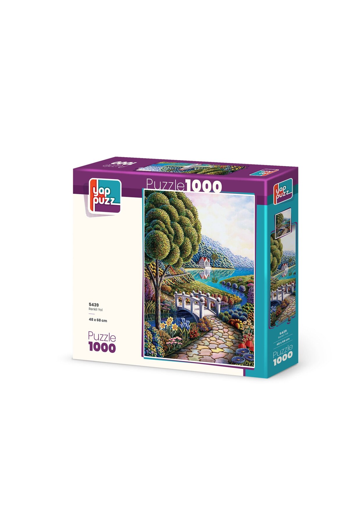 Yappuzz Renkli Yol 1000 Parça Puzzle - Fiyatı, Yorumları