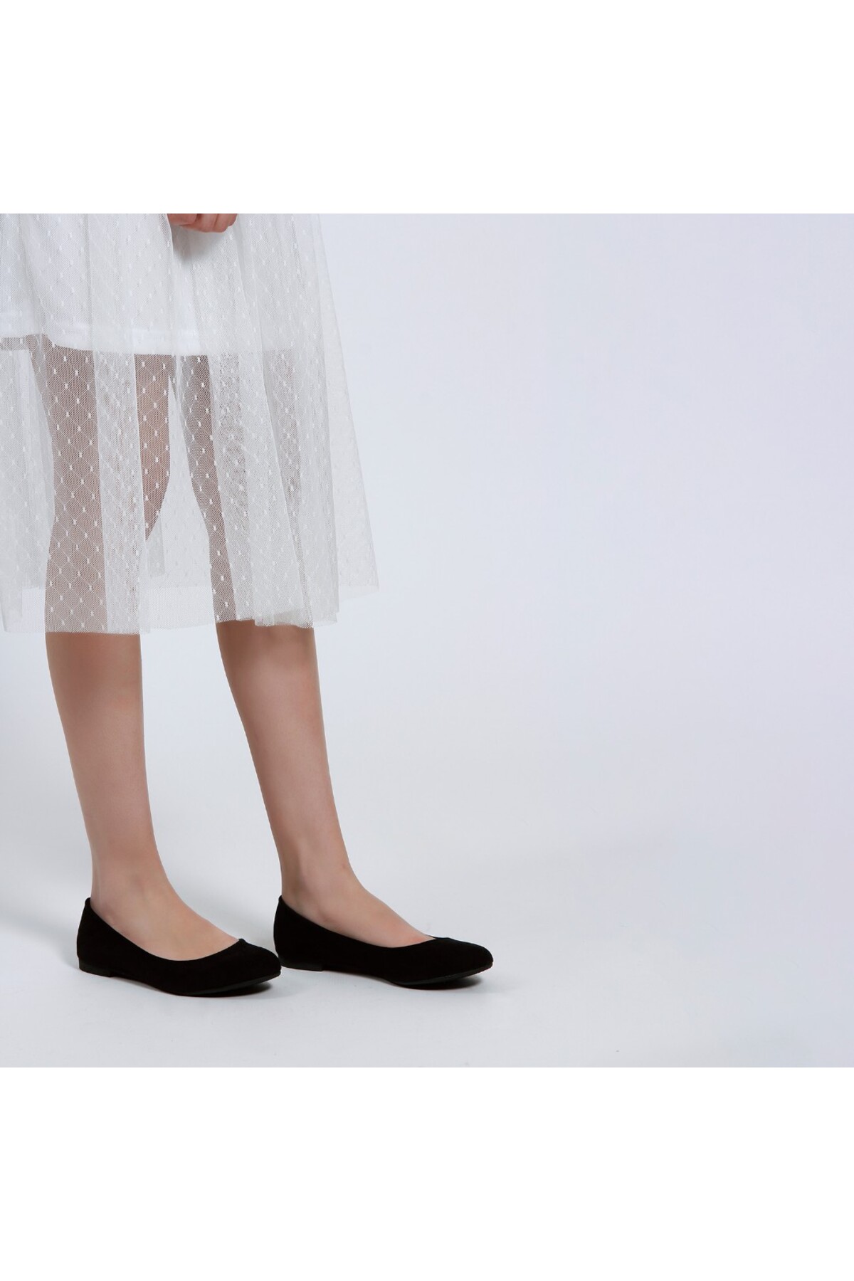 37Numara  Küçük büyük numara siyah babet 34-35-36-37-38-39-40-41-42-43-44 - Görsel 9