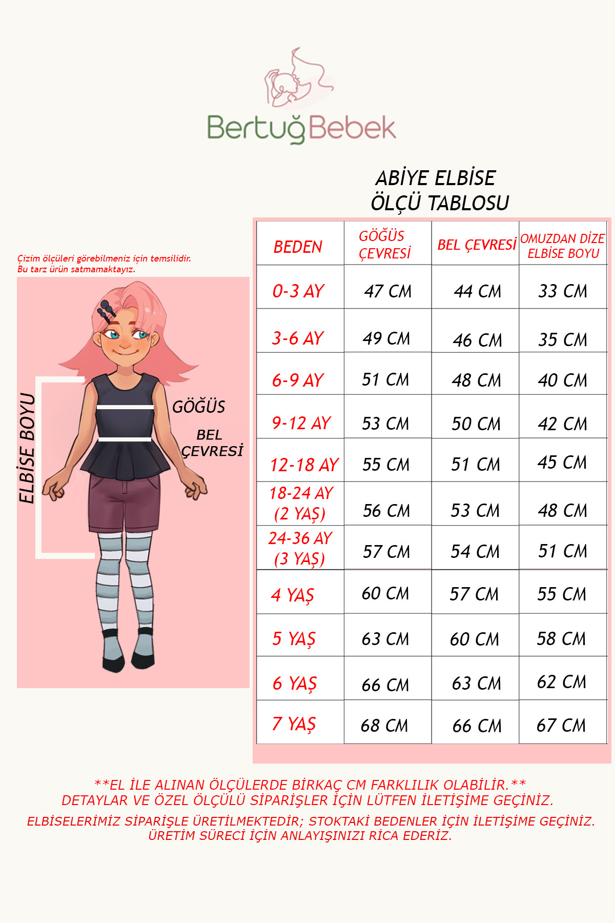 Bertuğ Bebek Balon Etek Kız Çocuk Bebek Abiye Saten Kırık Beyaz Elbise fotoğrafı 4 (önizleme)