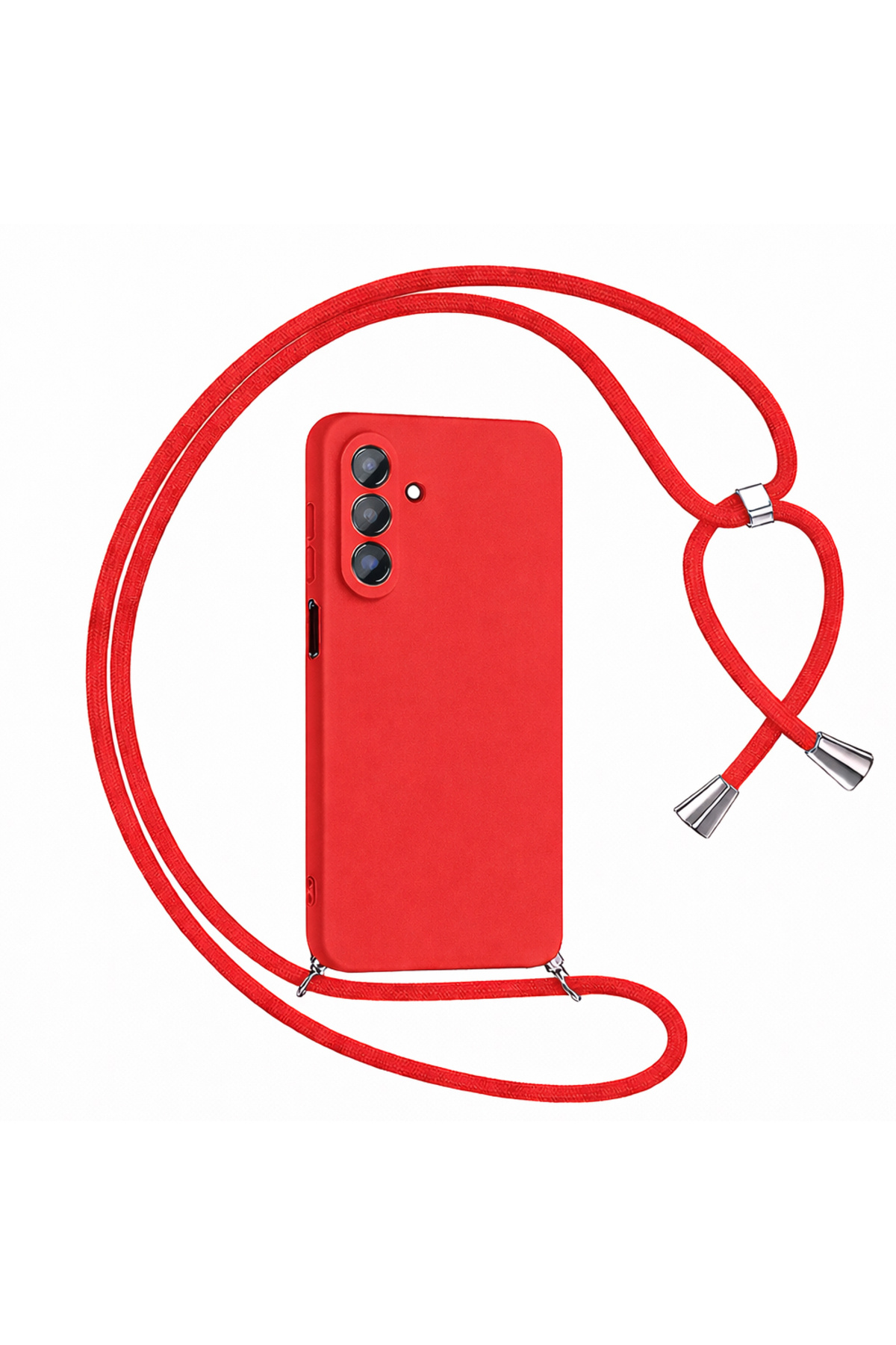 Drawstring Neck Strap Case Velvet Surface Epiphany Case Compatible with Galaxy A56