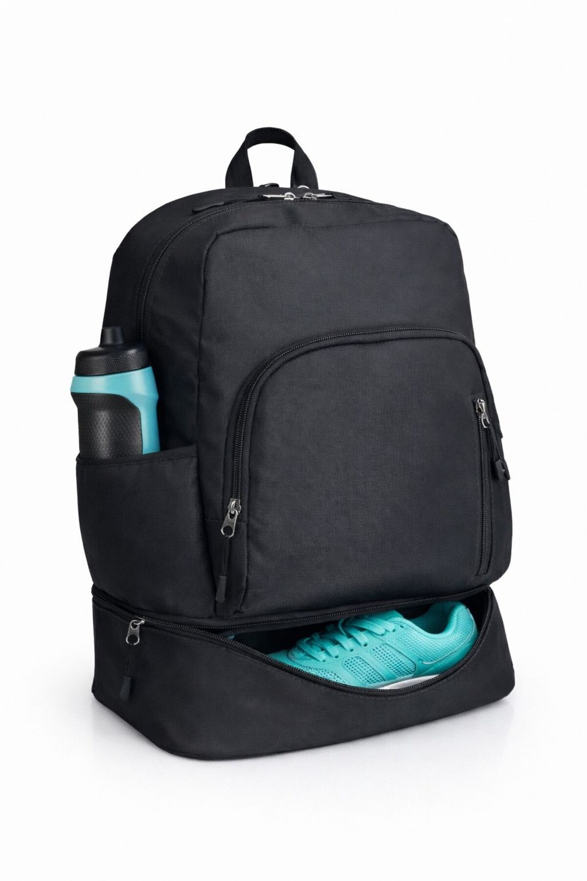 Genel Markalar  Sporcu Sırt Çantası - Ayakkabı Bölmeli , Tablet, Telefon Bölmeli , Su Geçirmez Sporcu Sırt Çantası - Görsel 3
