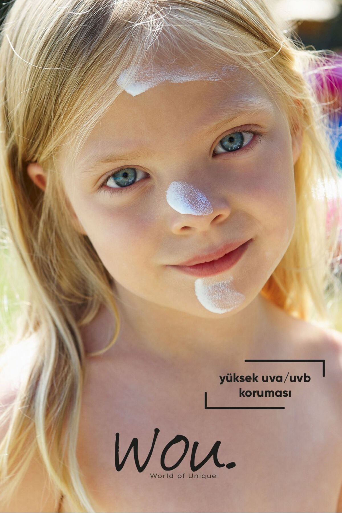 WOU World of Unique KIDS Yüksek Koruma Etkili SPF50+ Çocuk Güneş Kremi 50ml fotoğrafı 2 (önizleme)