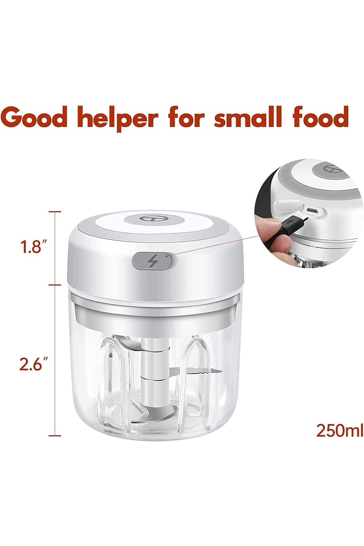 مفرمة ثوم صغيرة، مفرمة بصل صغيرة قوية، مفرمة طعام...