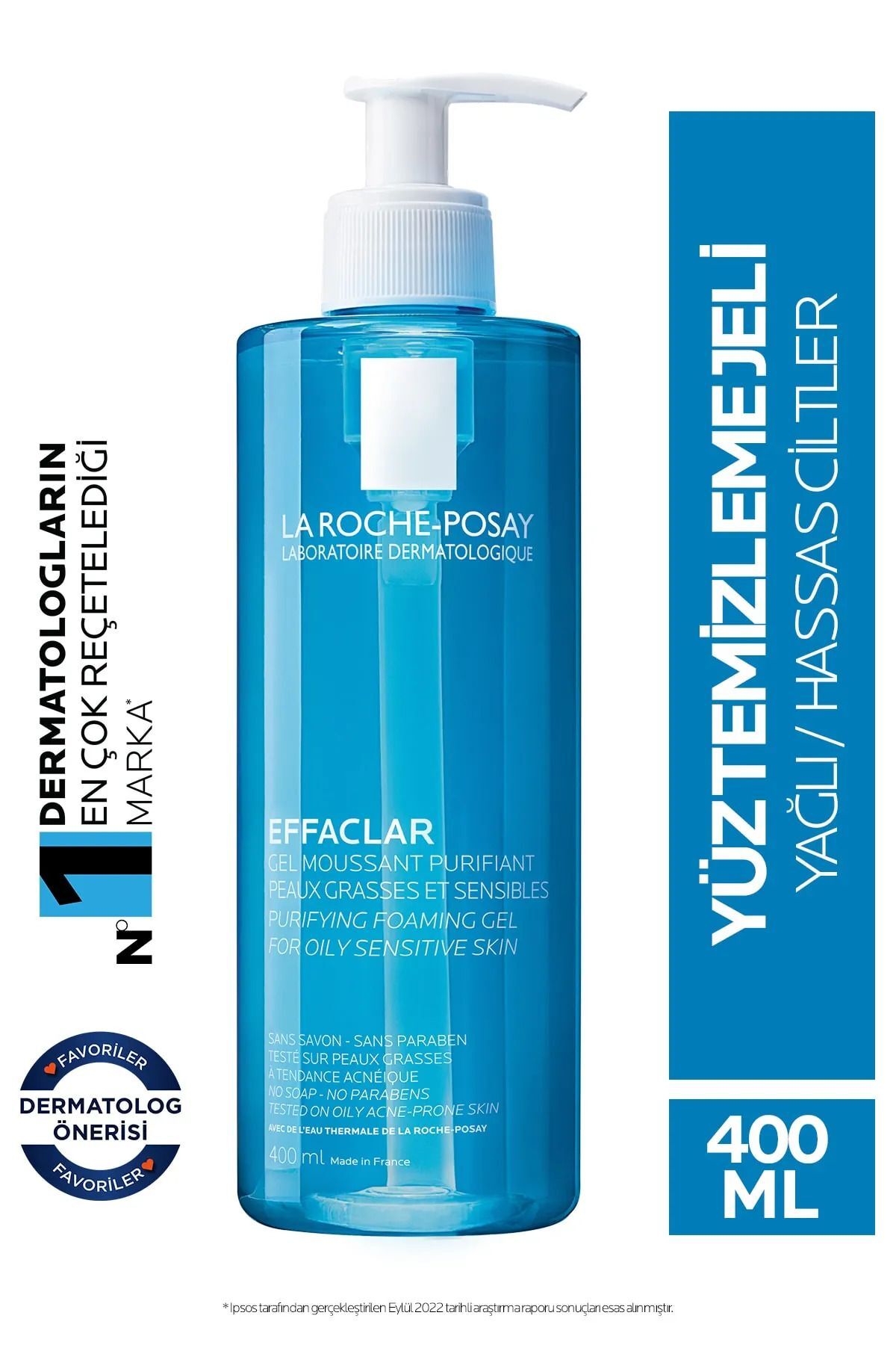 La Roche Posay EFFACLAR YAĞLI VE AKNE EĞİLİMLİ CİLTLER İÇİN YIKAMA JELİ 400 ML — TYC6BYV97N169700990668782