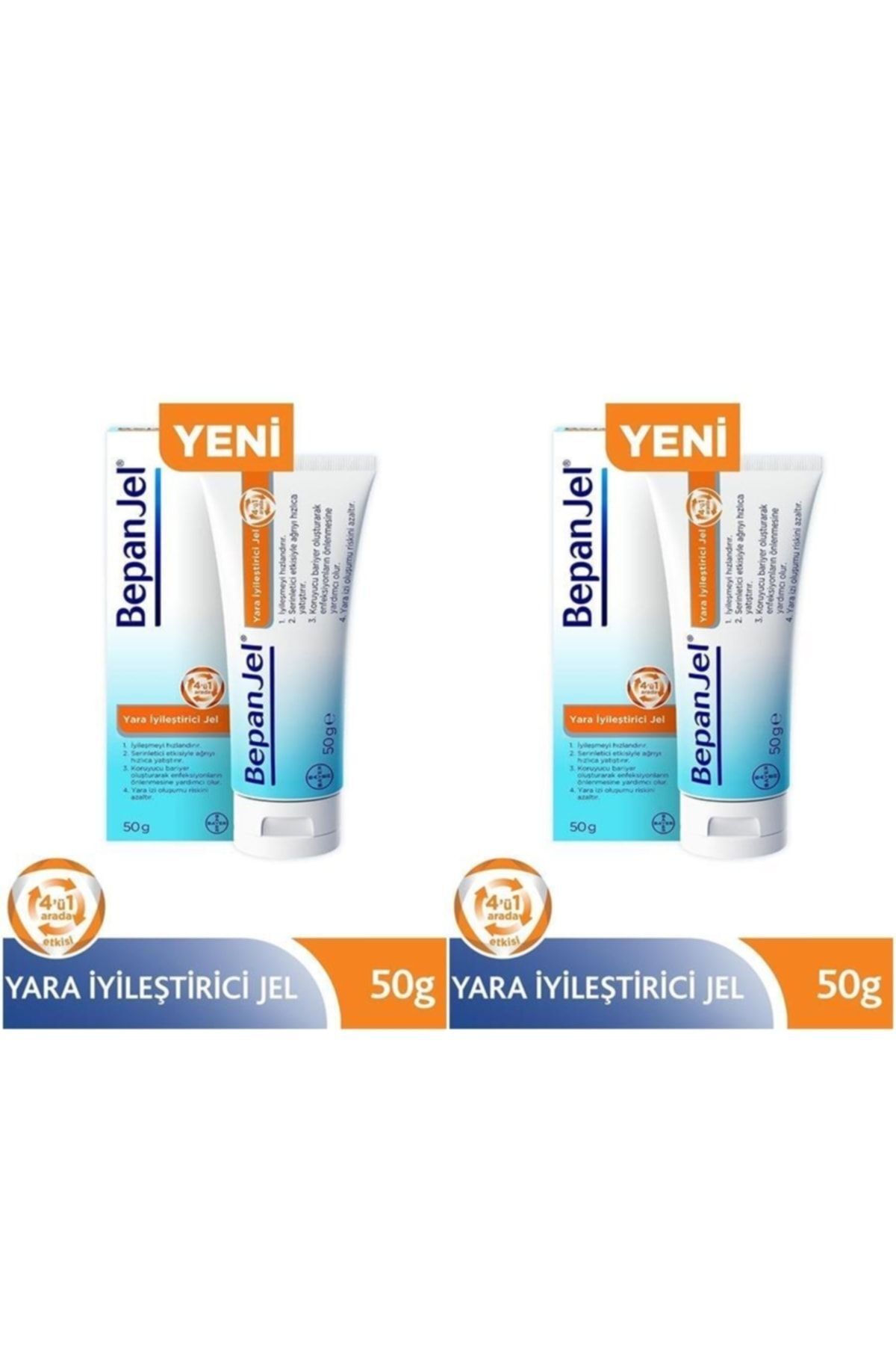 Bepanthol Bepanjel Yara Iyileştirici Jel 50 Gr 2 Adet — PARKFARMA773