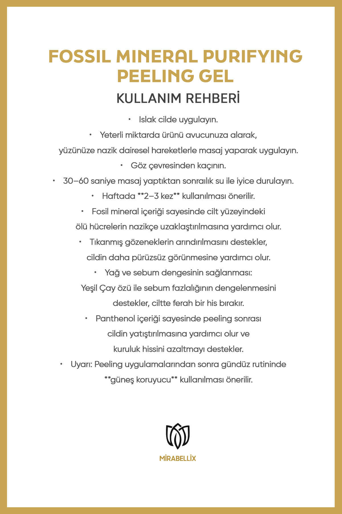 Fosil Mineral & Yeşil Çay Özlü Arındırıcı Peeling Yüz Yıkama Jeli – Pantenol ve Pirinç Kepeği Yağı D — TYC9ZQVSTN172468446401854 — تصویر 6 از 6