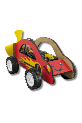 Lapin Deney Atölyesi Pervaneli Araba -  Kendin Yap Stem Bilim ve Deney Seti -...