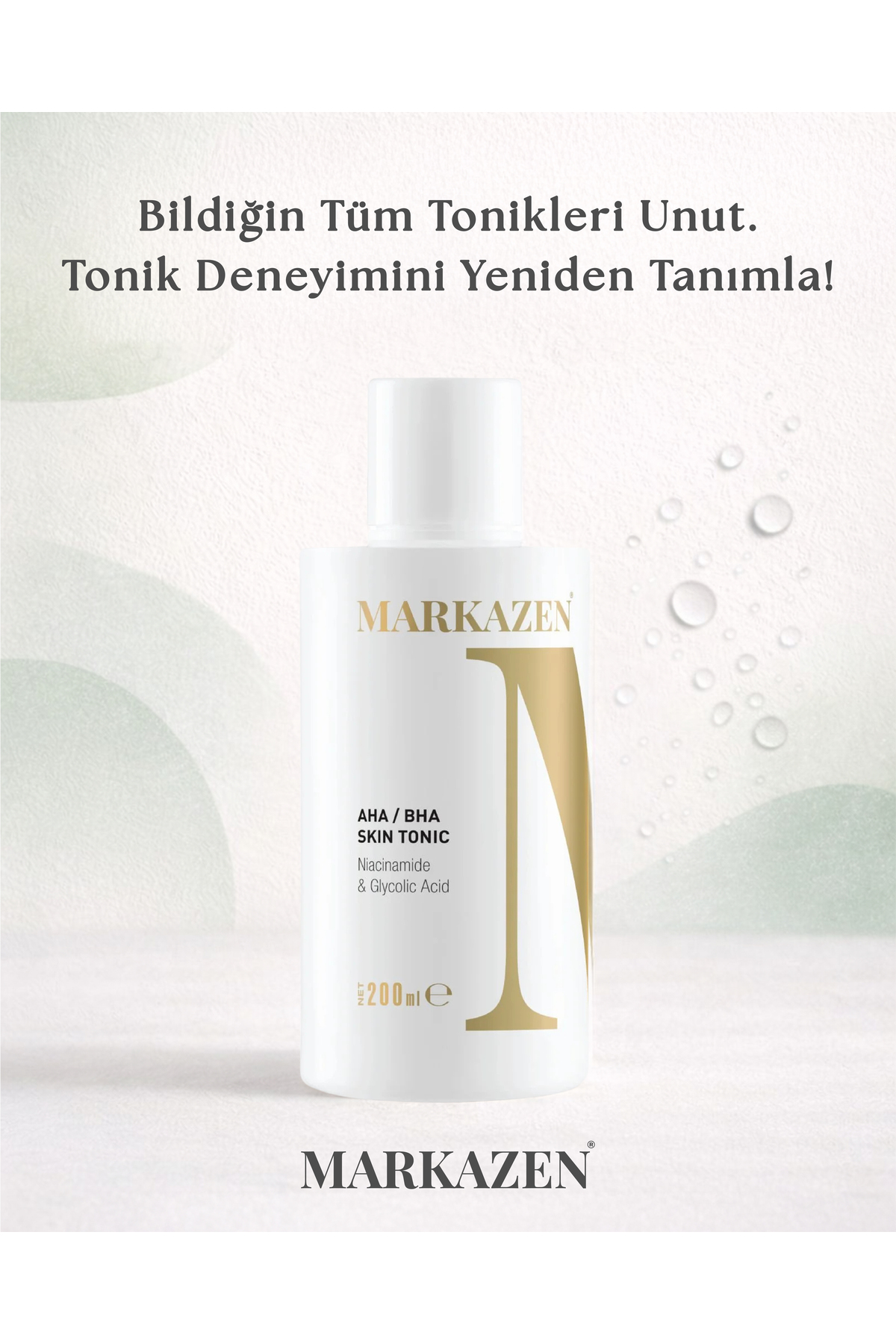 Nıacınamıde & Aha/bha 3 in1 Tonic 200 Ml. 8684252136162 — MRKZEN47 — تصویر 2 از 2