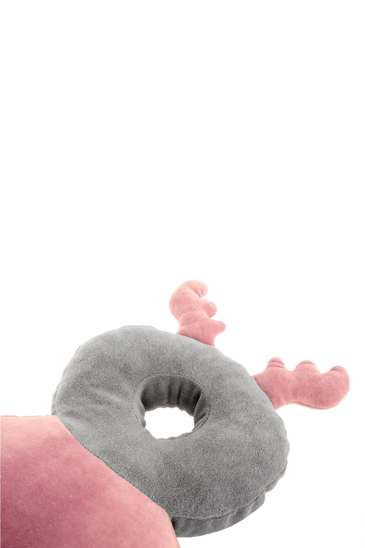 Babyjem Bebek Melek Kanadı Koruma Yastığı 527 Pembe Kadife fotoğrafı 7 (önizleme)