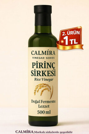 CALMİRA Pirinç Sirkesi 500 ml / Rice Vinegar