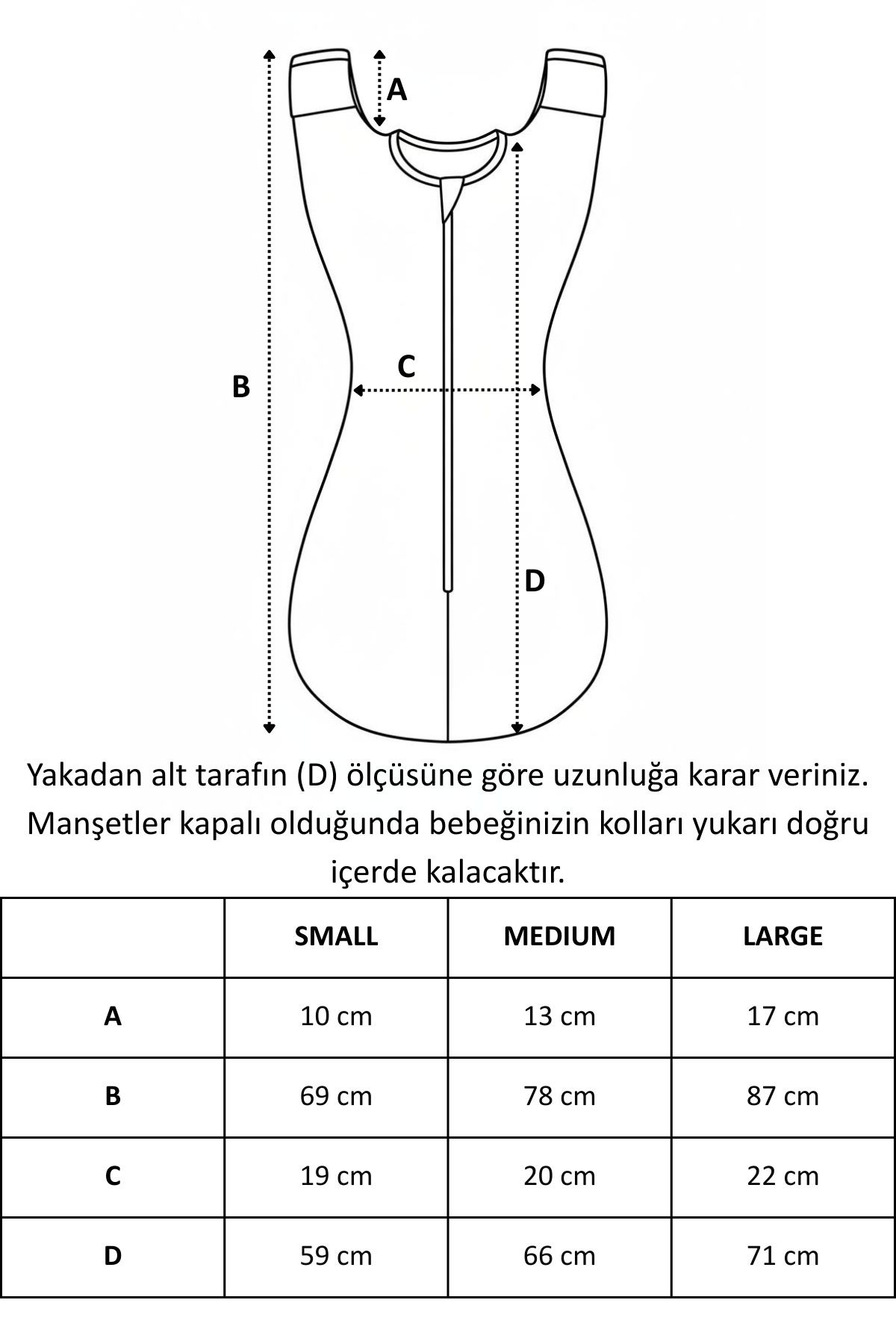 Le Touche Kahve Bebek Kundak Eldiven Manşetli Uyku Tulumu & Kolları Yukarı Kundak (0-3 AY, 3-6 AY, 6-9 AY) fotoğrafı 7 (önizleme)