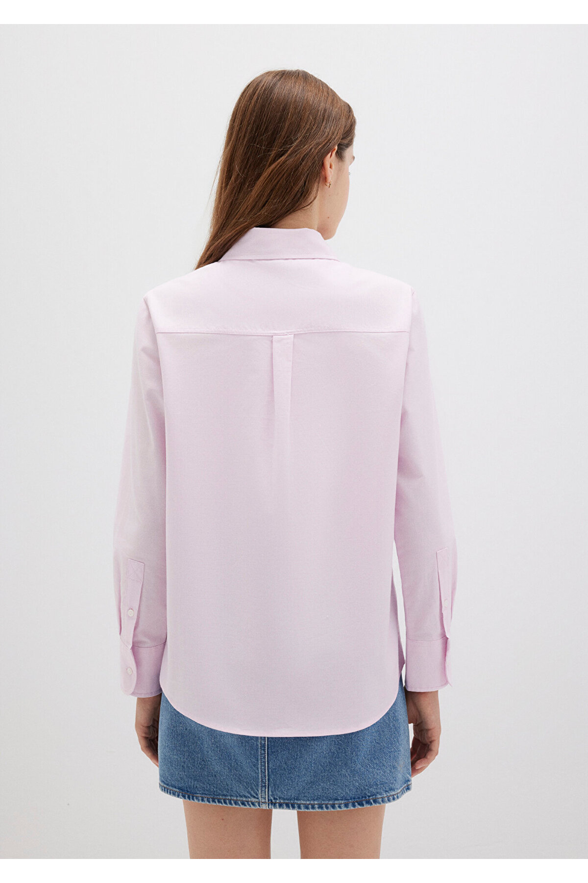 Pembe Gömlek Regular Fit / Normal Kesim 1211196-90722 — صورتی p00001859 — تصویر 5 از 7