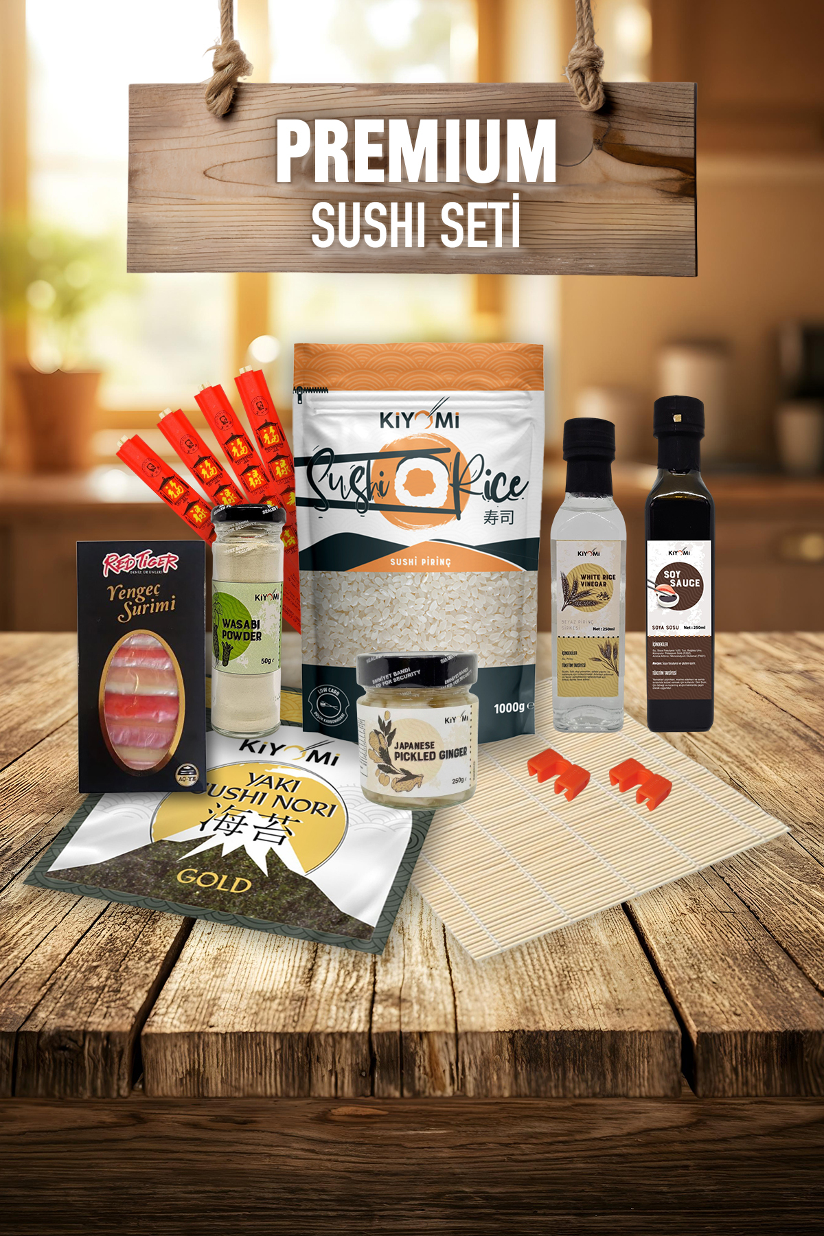 Elisa Gıda Premium Sushi Seti /Suşi Set (Videolu Anlatım) - Fiyatı, Yorumları