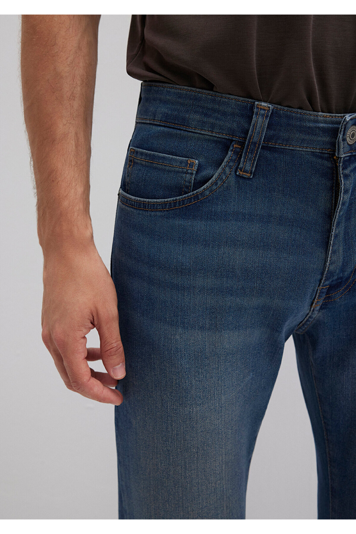 Mavi  Marcus Gölgeli İndigo Mavisi Jean Pantolon 8835126869 - Görsel 6