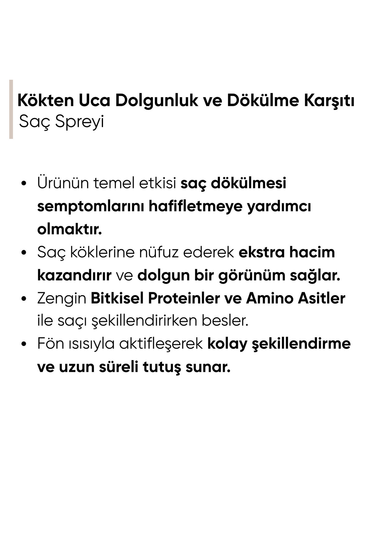 Styling Volume Spray - Saç Şekillendirici ve Hacimlendirici Sprey 200 ml — NRD200MLVOLSPRSTY — تصویر 3 از 7