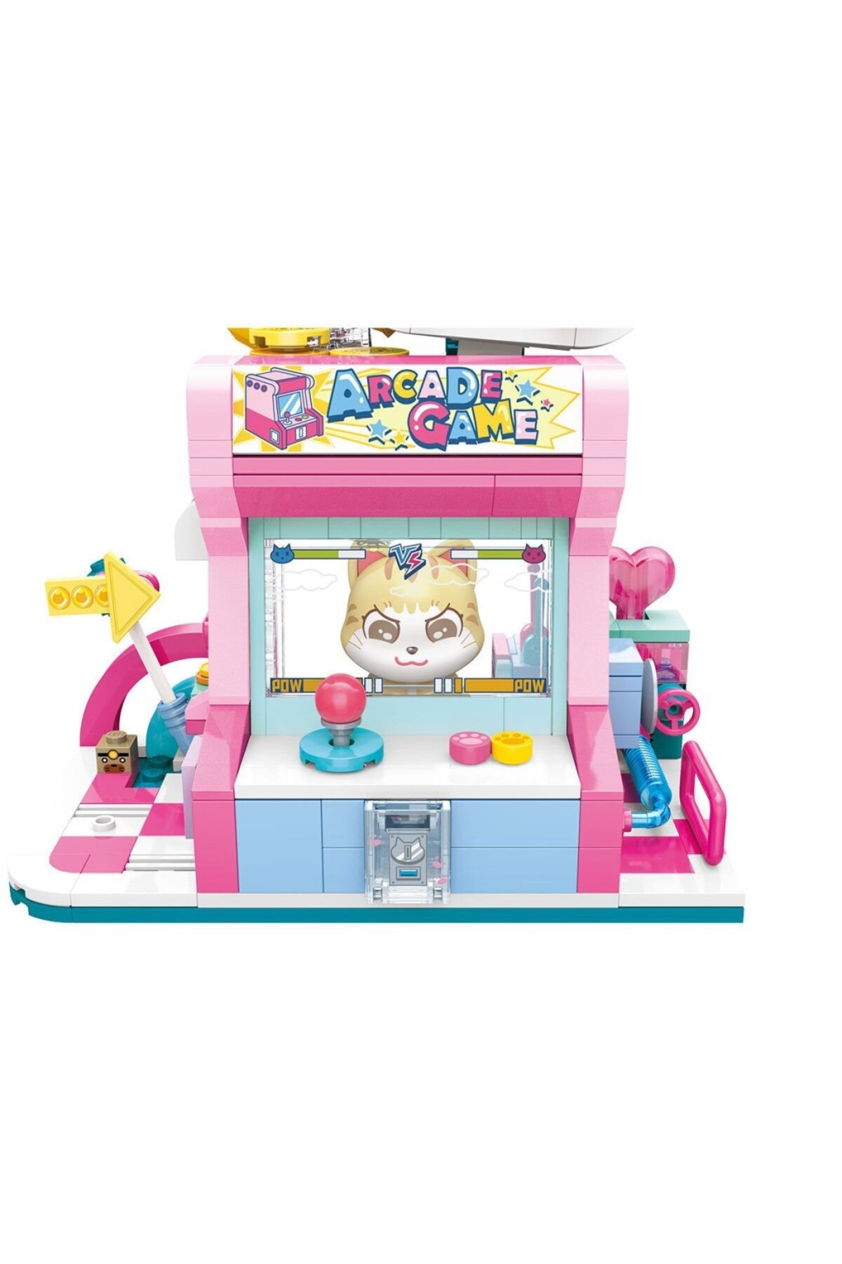 NW NessiWorld KP28019 Orange Cat Game Room Blok Seti -Vagon life fotoğrafı 4 (önizleme)