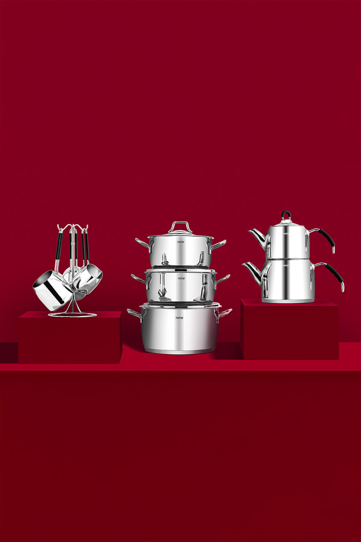 Elite 14-Piece Stainless Steel Dowry Set