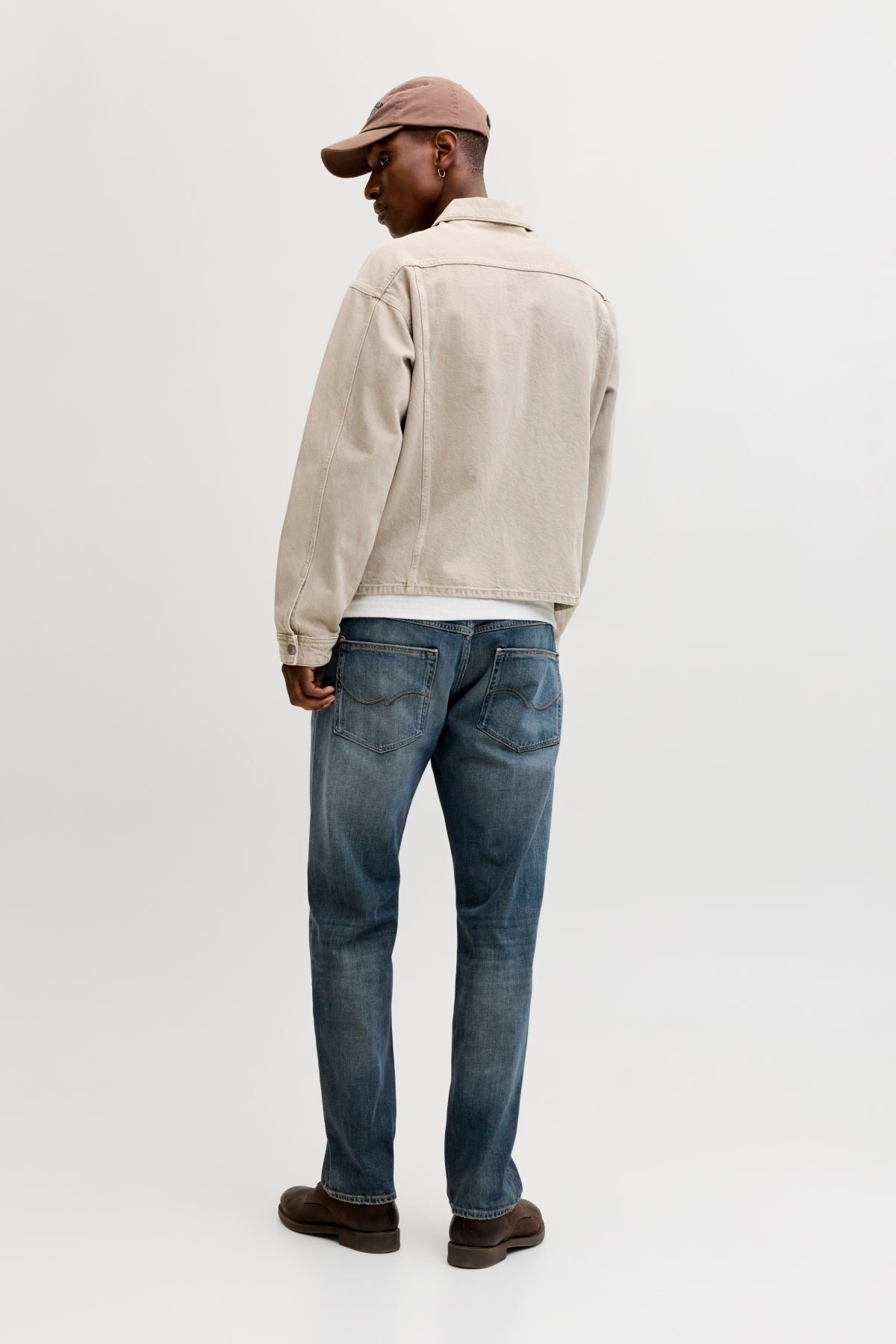 شلوار جین مردانه راسته فاق نرمال | جک اند جونز Jack & Jones 12291631 - تصویر 3