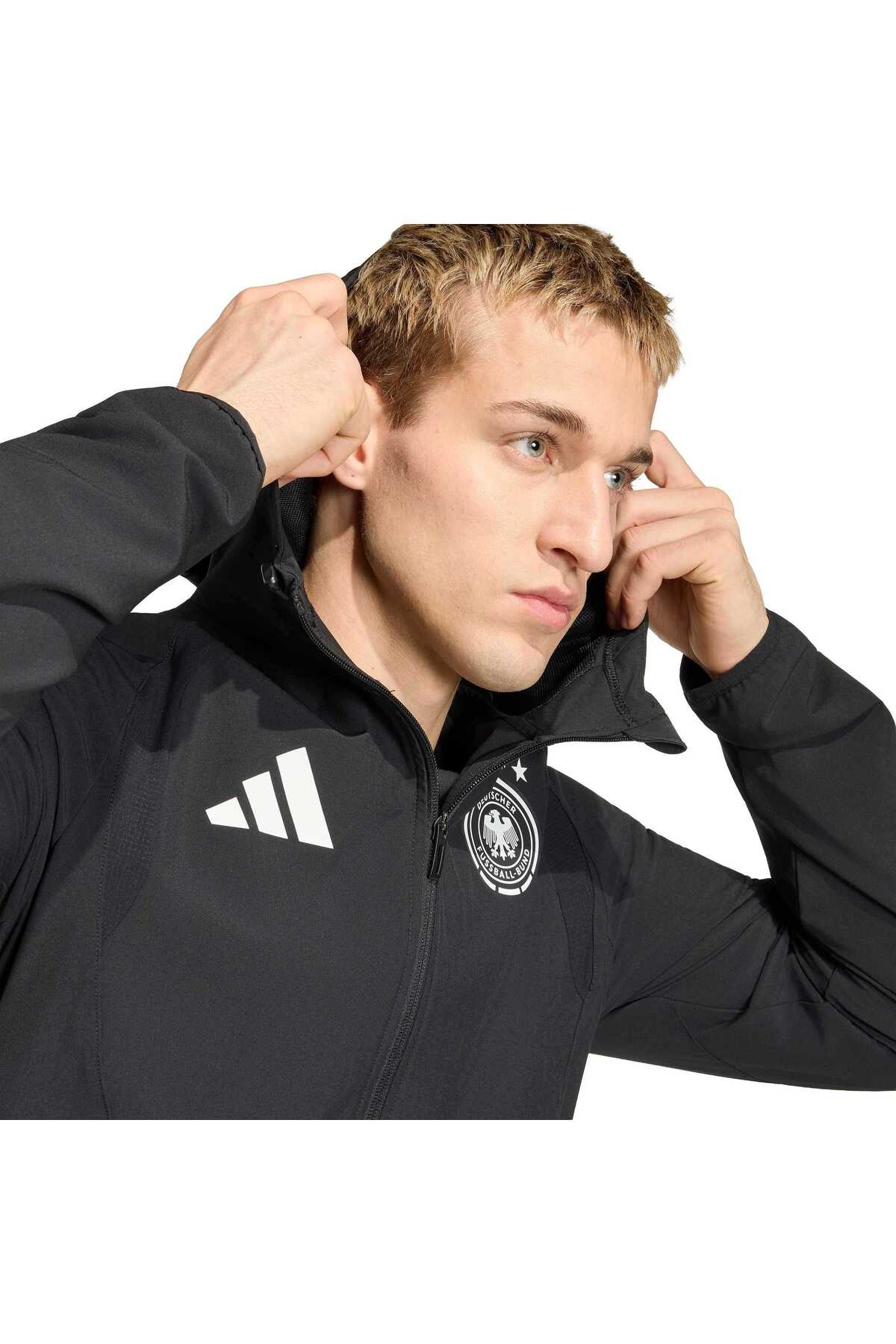 بارانی و بادگیر ورزشی مردانه راسته | آدیداس adidas CT967 - تصویر 5