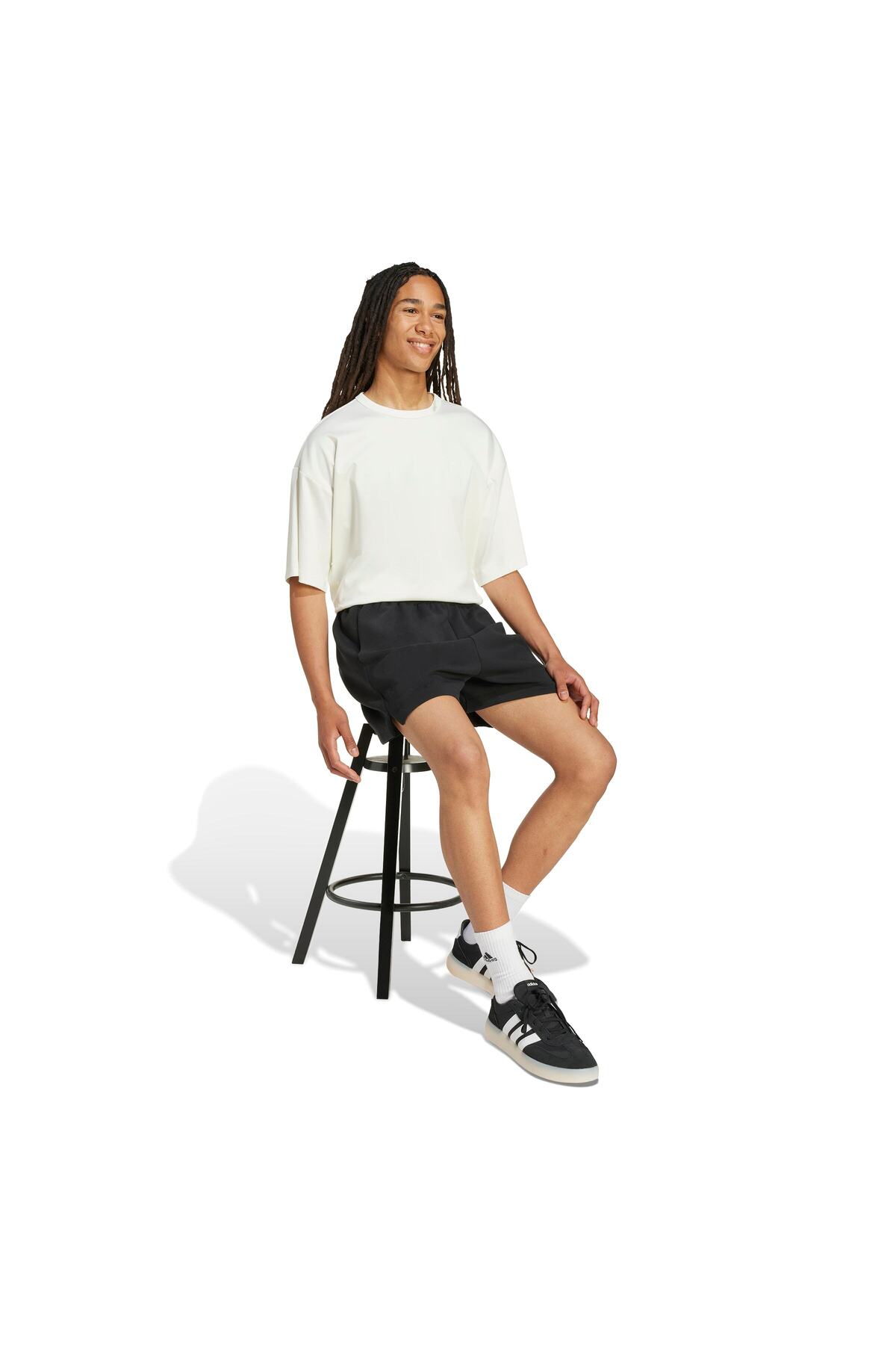 شورت ورزشی مردانه فاق نرمال | ریباک Reebok GY216 - تصویر 3