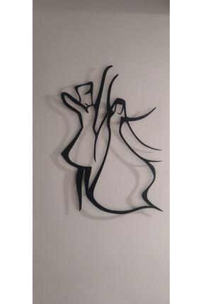 nefinin atölyesi METAL DUVAR TABLOSU - ÇERKES DANSI