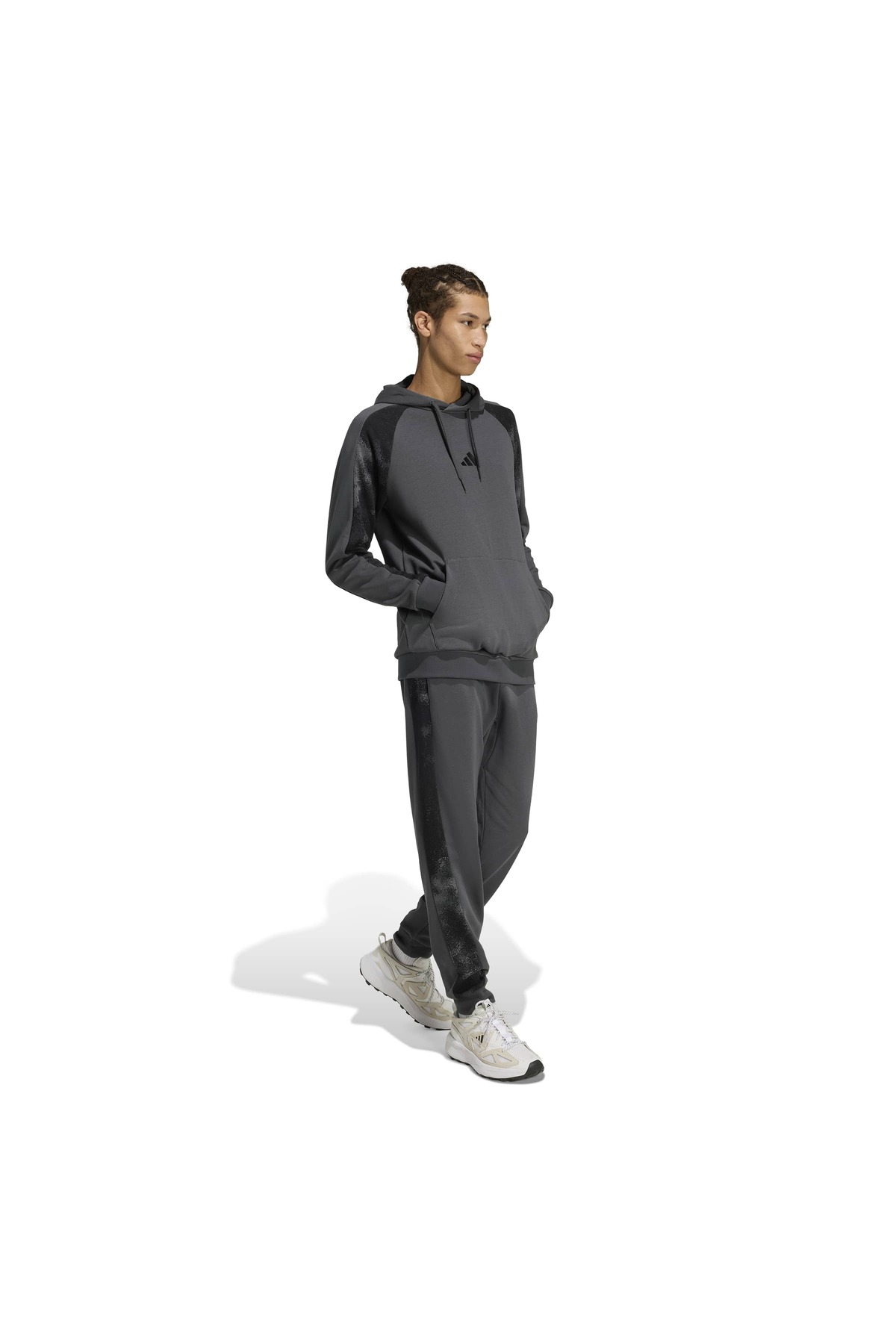 شلوار گرمکن ورزشی مردانه راسته آستین کوتاه | آدیداس adidas DVL66 - تصویر 3